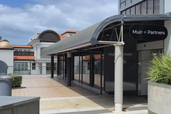 muir partners office entrance